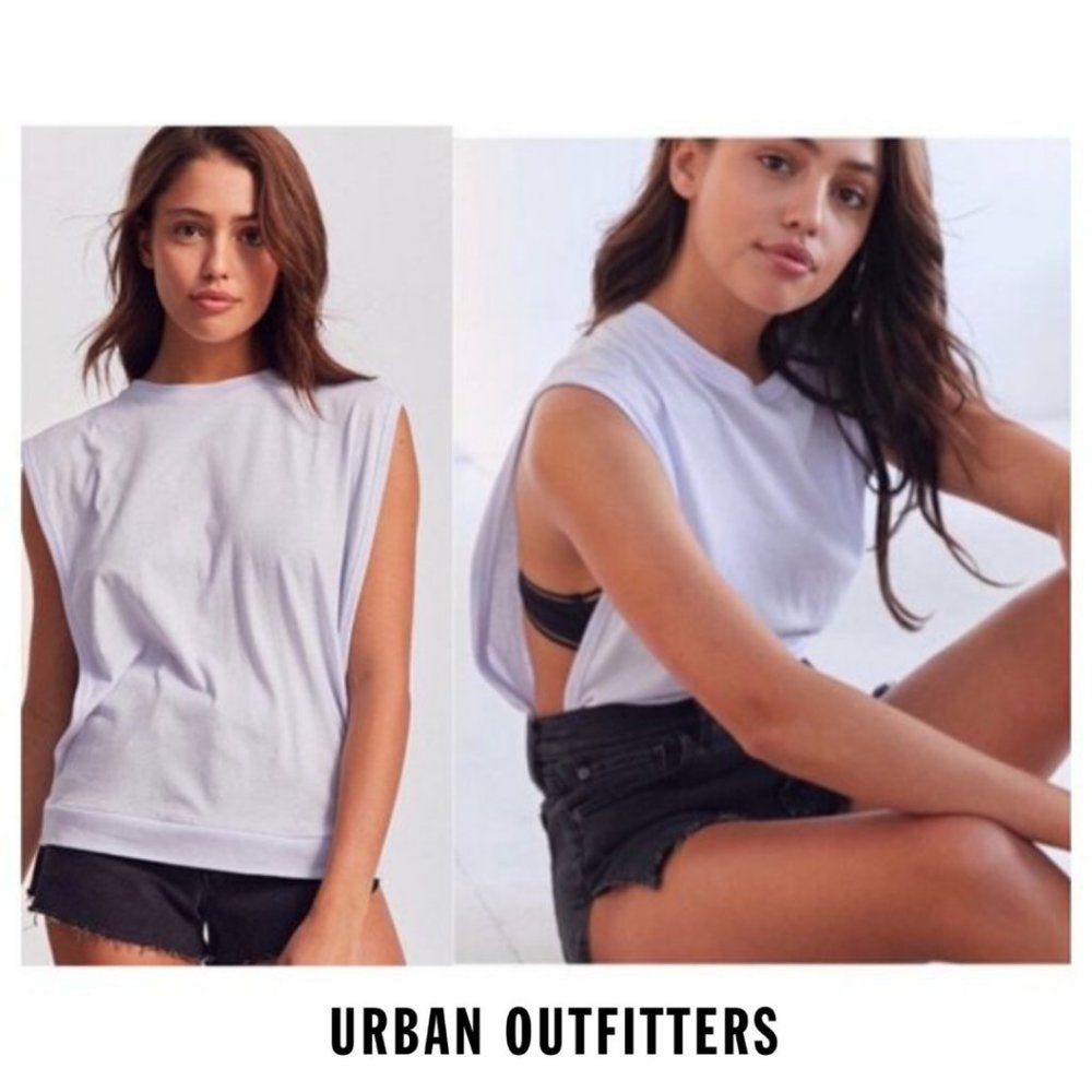 Urban Outfitters BDG 1985 Muscle Tee in Lavender
